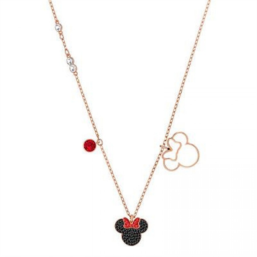  Monemel  Swarovski Taşlı Mickey / Minnie Kolye